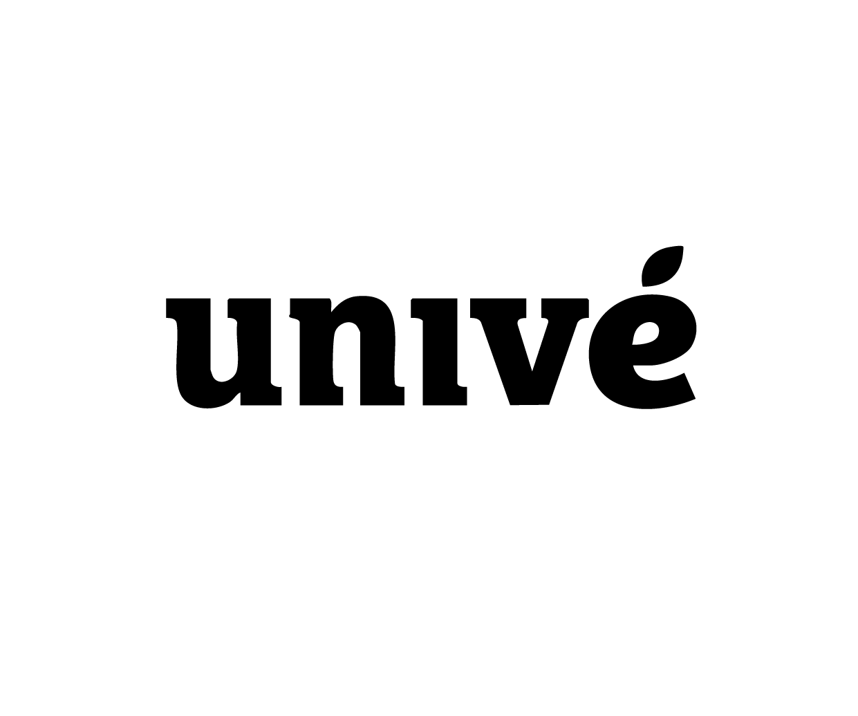 Unive logo zwart
